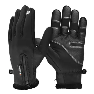 Rokavice z zaslonom na dotik za hladne sezone Unisex S, proti zdrsu - Humrad