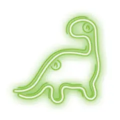 Neon LED luč - dinozaver