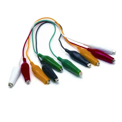 Mueller Electric BU-00286 set merilnih vodov priključek s sponkami   črna\, zelena\, rdeča\, bela\, rumena 1 set