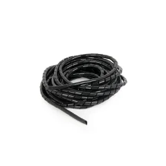 Špirala za vezanje kablov 10m črna