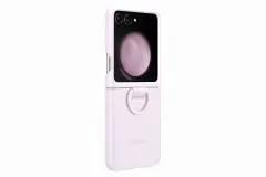SAMSUNG GALAXY Z FLIP5 SILICONE CASE WITH RING LAVENDER