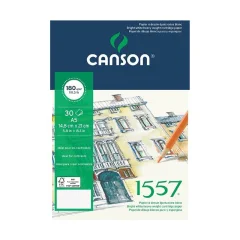 Skicirka Canson 1557 A5 180 g, 30 listna