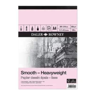 Skicirka HeavyWeight 220g A4 25 listna gladka
