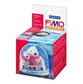 Snežna krogla Fimo 90mmx75mm višine
