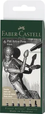 PITT artist pen 199 set 6