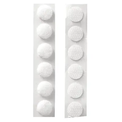 Ježki za zapiranje, 12mm, 20 kom, samolepilni