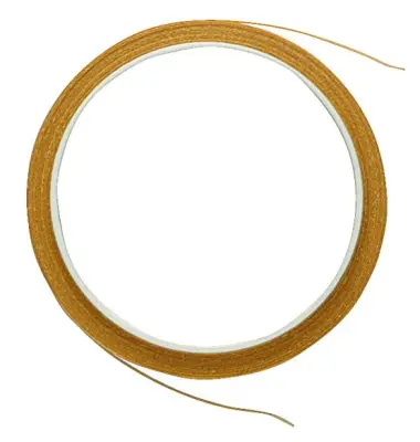 Obojestranski lepilni trak, 9 mm, bel, na kolutu 3,5 m