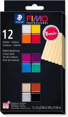 FIMO Professional set Basic 12x25g