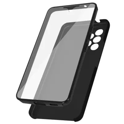 Samsung Galaxy A53 5G Integral Front Transparent and Rigid Back Black Case