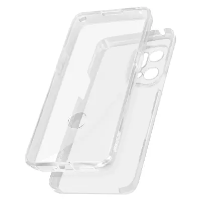 Oppo Find X5 Pro Integral Front and Back Rigid Transparent Case