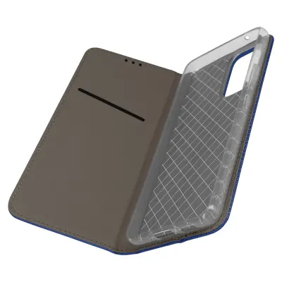 Ovitek denarnica za Samsung Galaxy A53 5G z magnetnim preklopom in držalom za kartice - polnocno modra