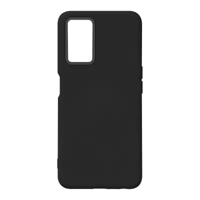 Poltrdi silikonski ovitek Oppo A76 / Oppo A96 / Realme 9i z mehkim zakljuckom - crn