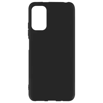 Silikonski gel ovitek za Xiaomi Redmi Note 11 in Note 11s, tanek in odporen - crn
