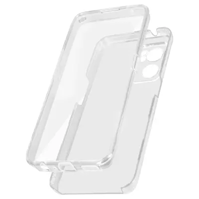 Oppo Find X5 Lite Integral Front and Back Rigid Transparent Case
