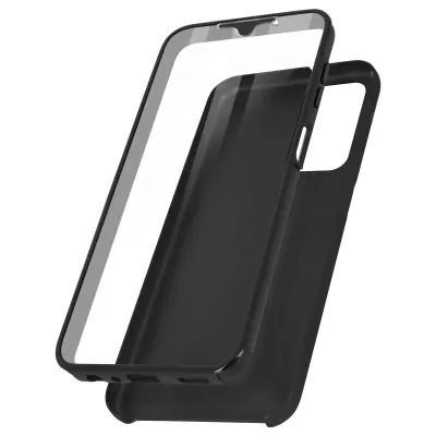 Samsung Galaxy A13 4G Integral Front Transparent and Rigid Back Black Case
