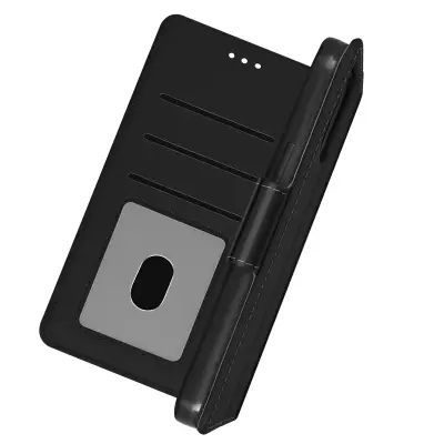 Folio Case iPhone 13 Mini Wallet Indoor and Outdoor Video Stand - Crna