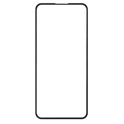 Oppo A76 kaljeno steklo, 9H odporno proti eksplozijam in prstnim odtisom - crna