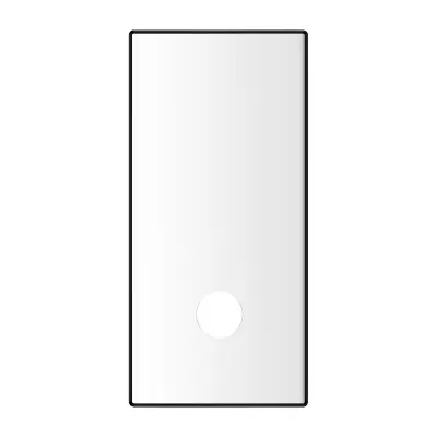 Film Samsung Galaxy S22 Ultra Screen iz kaljenega stekla, popoln oprijem - prozoren s crnim obrisom