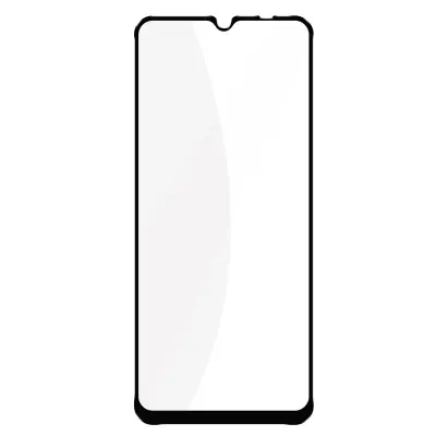Zaslon Xiaomi Redmi 10C in Poco C40 iz kaljenega stekla 3mk, polna folija 9H s crno konturo, serija Hardglass Max Lite