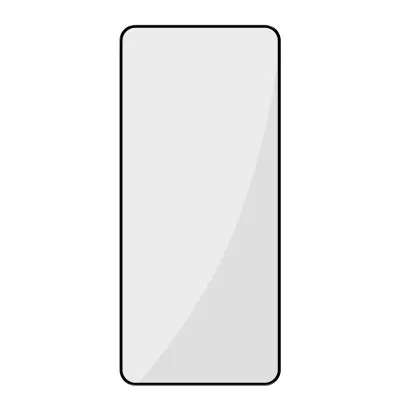 Oppo Reno 8 Lite 5G zaslon, kaljeno steklo 9H Full Film with Black Contour, Hardglass Max Lite Series - 3mk