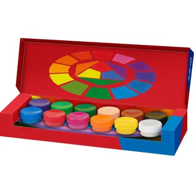 Tempere v lončku Faber Castell 12x20 ml