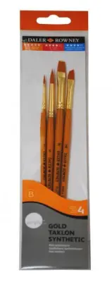 Čopiči Simply Gold Taklon 400, set 4