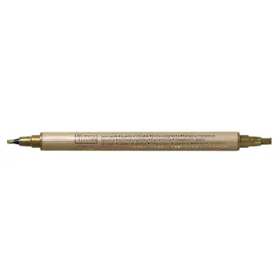 Flomaster za kaligrafijo , zlat, 2+3,5 mm, 1 kom.