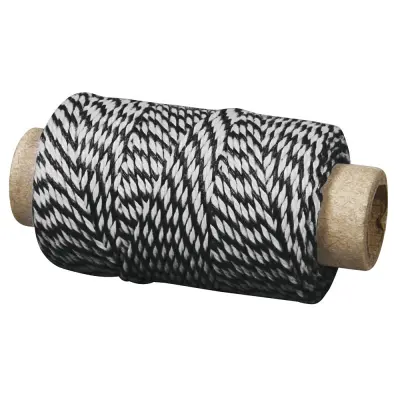 Vrvica jarn, 1mm, črn, 35m, 10g