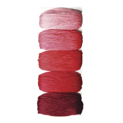Bombažne vrvice "Stitch&knot, rdeči toni