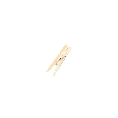 Lesene ščipalke, 4,5 cm, naravne, 24 kom.