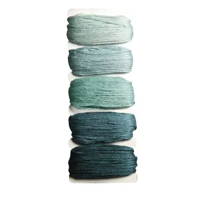 Bombažne vrvice "Stitch&knot, modri toni, 5x10 m