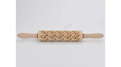 Valjar z vzorcem - kužki, 38cm