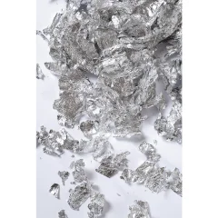 Kosmiči za pozlato, srebrni, 1 gram