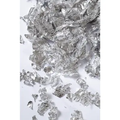 Kosmiči za pozlato, srebrni, 1 gram