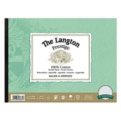 Blok akvarelni Langton Prestige 30,5x22,9 cm, 300g, 12 listni
