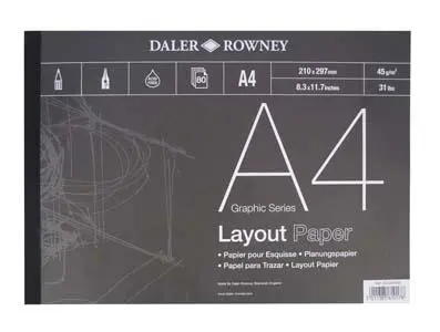 Skicirka Layout 45g A4 80 listna