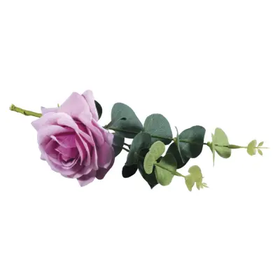 Vrtnica z evkaliptusom, rožnata, 28cm