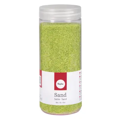 Pesek, fin, majsko zelen, 0,1-0,3 mm, 800g