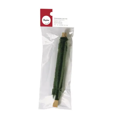 Žica cvetličarska, 1 kom., zelena, 0,65 mm, 100 g