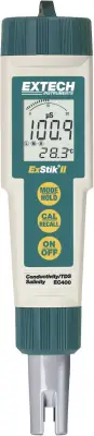 Extech EC400 kombinirani merilnik  skupna raztopljena trdna snov (tds)\, prevodnost\, slanost\, temperatura