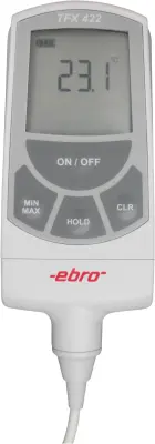 Vbodni termometer (HACCP) ebro EBRO TFX 422C-150 merilno območje temperature -25 do 50 °C vrsta tipala: Pt1000