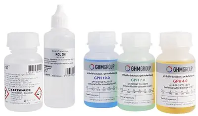 Greisingerjev delovni in kalibracijski set GAK 1400 Greisinger GAK 1400 reagent ph vrednost 1 set