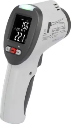 Infrardeči termometer VOLTCRAFT IR-SCAN-350RH/2 optika 20:1 -50 do +380 °C pirometer\, skener kalibracija narejena po: delovnih standardih