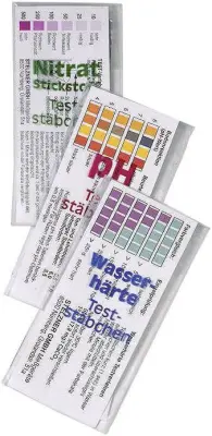 Stelzner Teststäbchen-Set testni lističi nitrat\, ph vrednost\, trdota vode 1 set
