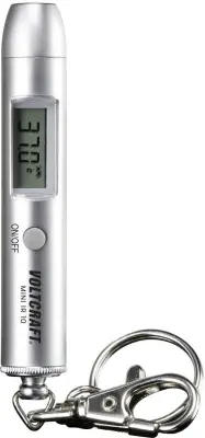 Infrardeči termometer VOLTCRAFT MINI IR 10 optika 1:1 -33 do +500 °C pirometer