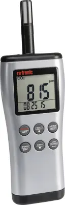 rotaronic CP11 prenosna merilna naprava za vlažnost\,temperaturo in CO2