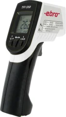 Infrardeči termometer ebro TFI 550 optika 30:1 -60 do +550 °C kontaktno merjenje\, kalibracija narejena po: delovnih standardih