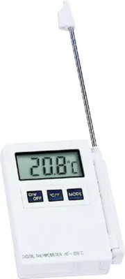 Vbodni termometer TFA Kat.Nr. 30.1015 profesionalni termometer\, merilno območje temperature -40 do 200 °C vrsta tipala: NTC HACCP-skladen\,