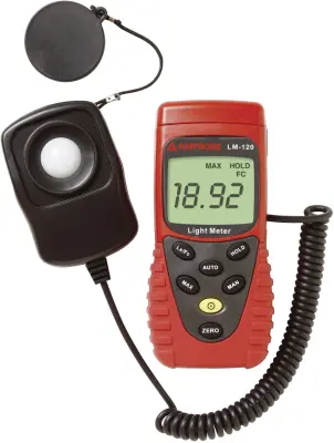 Beha Amprobe LM-120 luksmeter\, merilnik svetilnosti\, merilnik osvetlitve 1 - 200000 lx