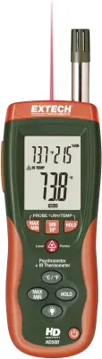Extech HD-500 Merilnik vlažnosti zraka/temperature\, termo-/higrometer HD500